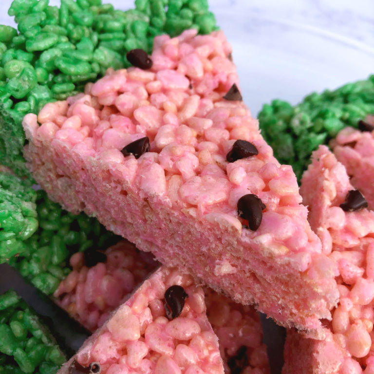 WATERMELON RICE KRISPIE TREATS – DIY DOUGHERTY